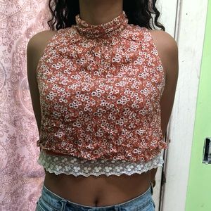 Forever 21 Flower Blouse